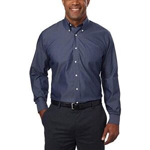 Kirkland Signature Men's Blue Dress Shirt